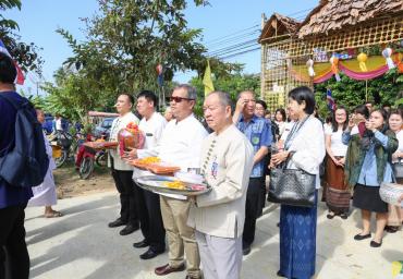 2 พฤศจิกายน 2560 : คณะฯ เข้าร่วมกับมหาวิทยาลัยแม่โจ้ ในงานทอดกฐินสามัคคี  ประจำปี 2560