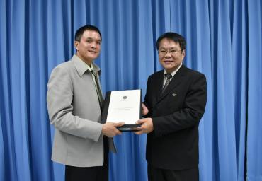 พิธีส่งมอบงานคณบดีคณะสารสนเทศและการสื่อสาร